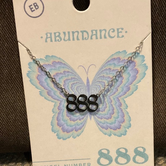 Earthbound Trading Company Jewelry - NWT  “888 Angel 👼 Number” Necklace